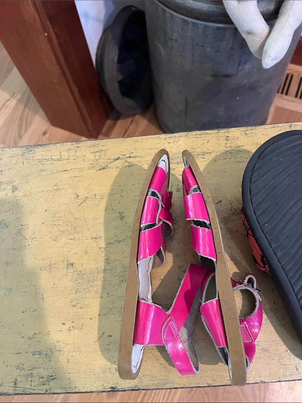 Salt Water Sandals by Hoy Kids Hot Pink Strappy Sandals